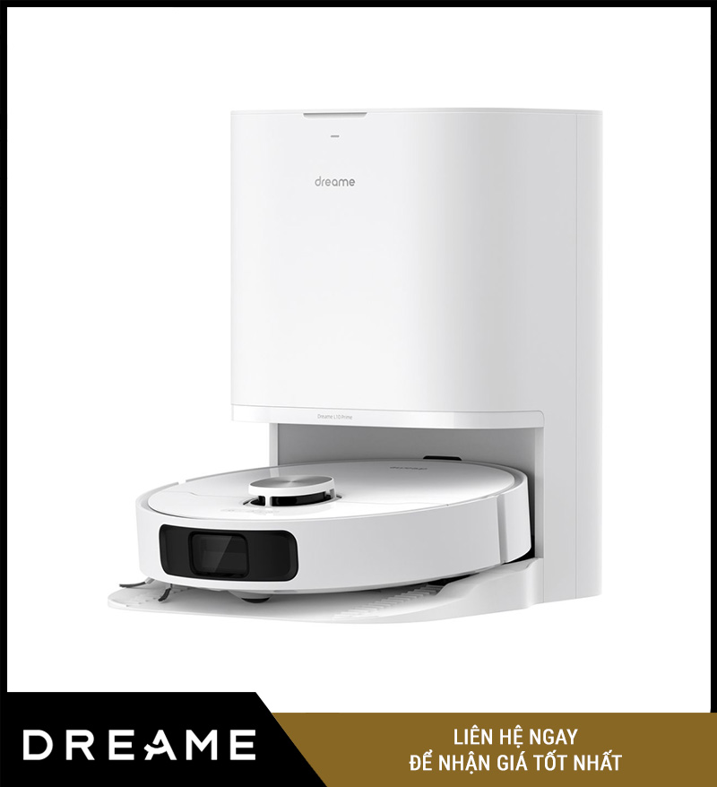 Nhà Dreame L10 Prime Robot Hút Bụi Lau - Bản Quốc tế