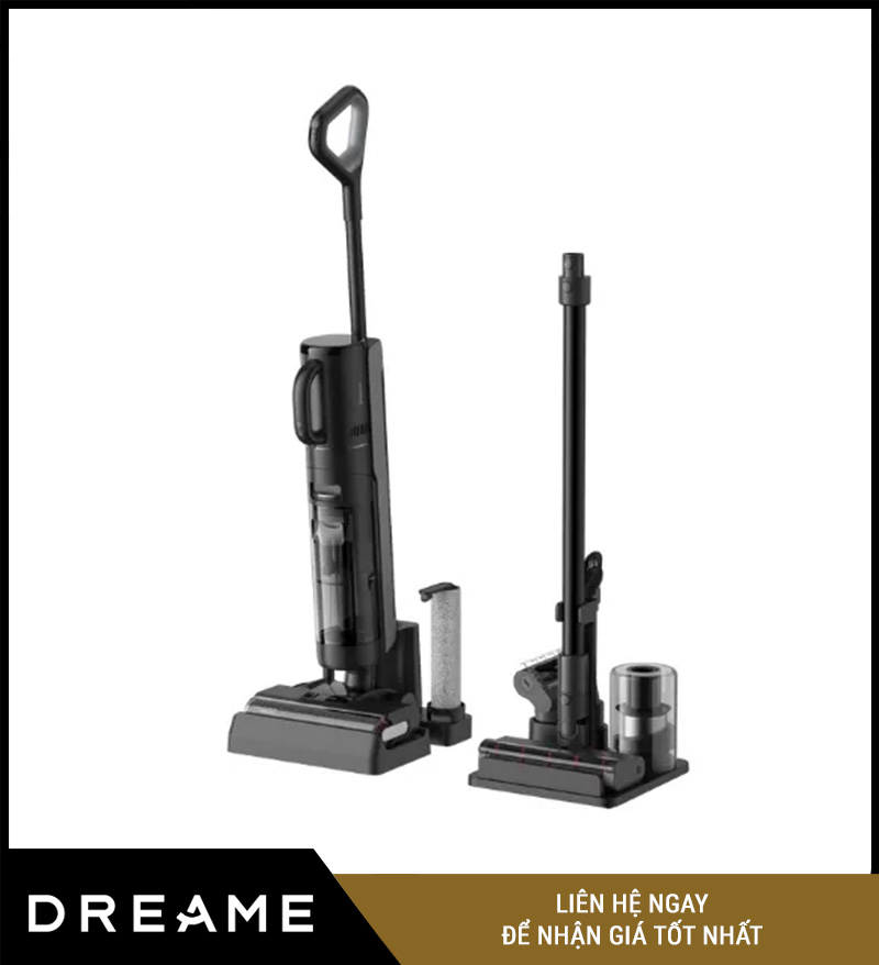 Dreame H12 Dual Máy hút bụi lau nhà khô và ướt – Hàng Chính Hãng