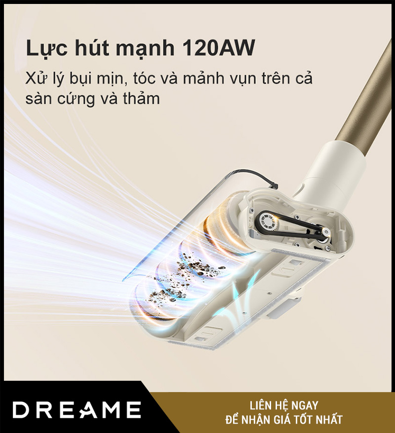 Dreame R10 Máy hút bụi cầm tay không dây – Hàng chính hãng