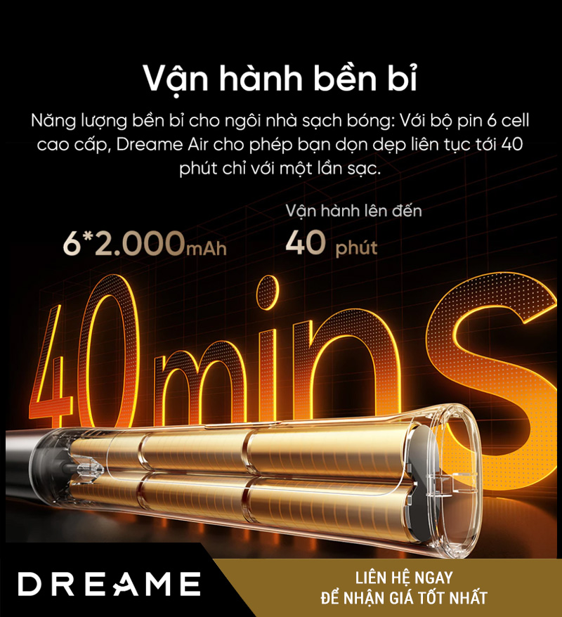 Dreame Air Station Máy Hút Bụi Cầm Tay Không Dây