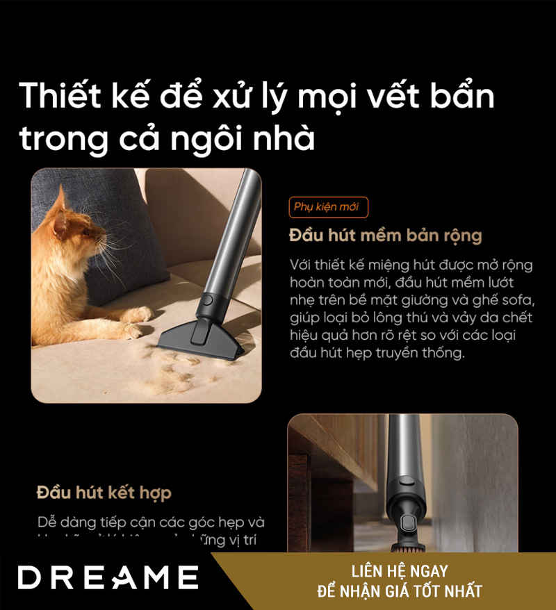 Dreame Air Station Máy Hút Bụi Cầm Tay Không Dây