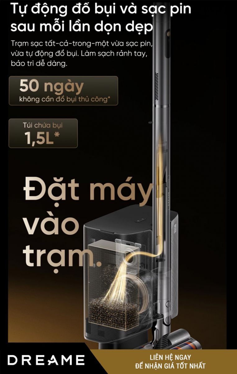 Dreame Air Station Máy Hút Bụi Cầm Tay Không Dây