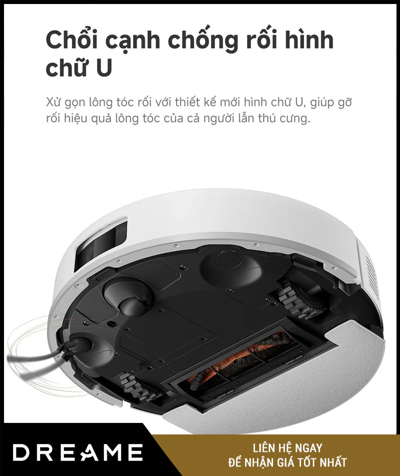 Mova E20s Pro Plus Trắng - Robot Hút Bụi Lau Nhà