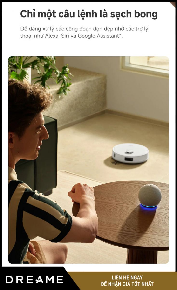 Mova E20s Pro Plus Trắng - Robot Hút Bụi Lau Nhà