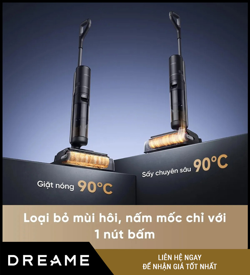 Dreame H12 GT - Máy hút bụi khô và ướt