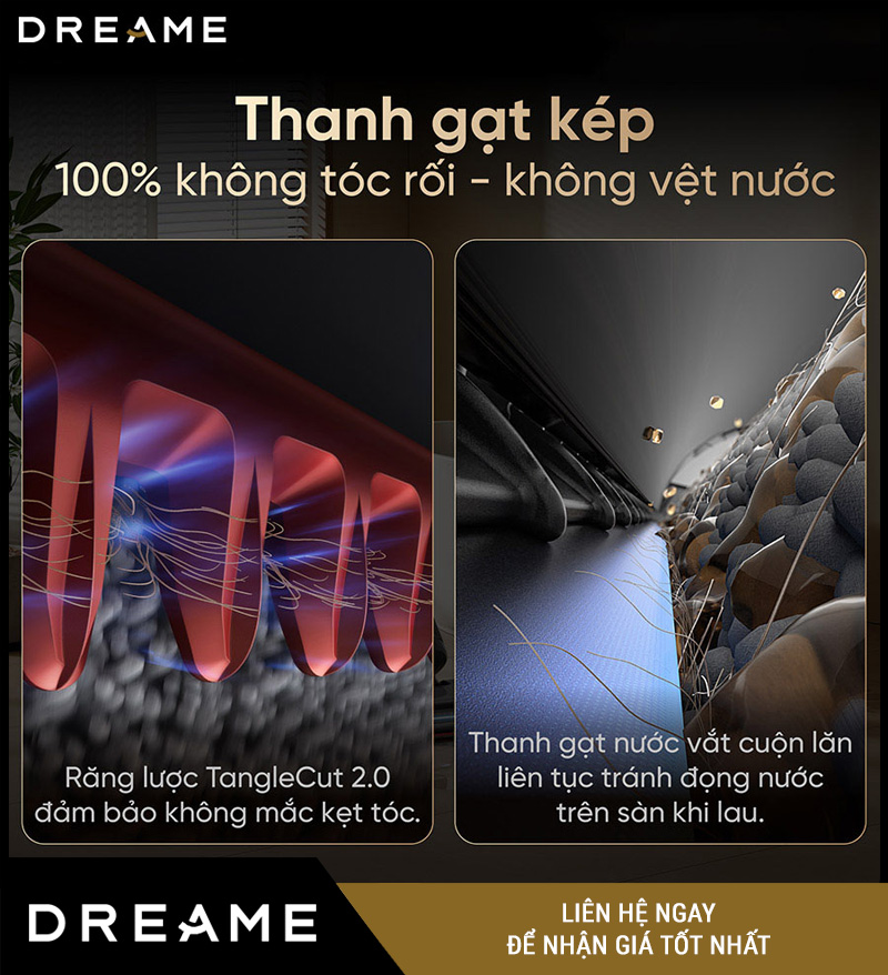 Dreame H16 Steam - Máy Hút Bụi Lau Nhà Cầm Tay