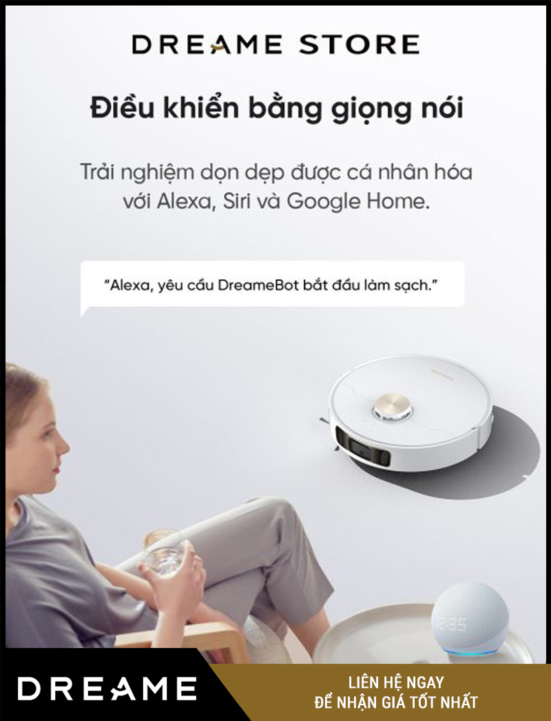 Dreame L10s Ultra Heat Trắng- Robot hút bụi lau nhà